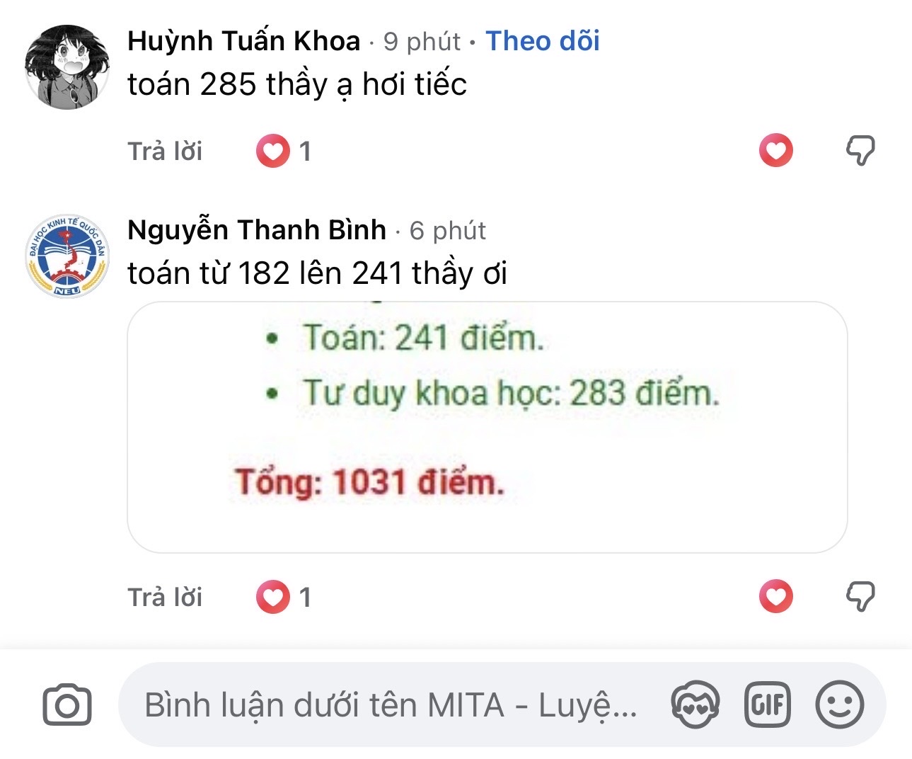 Feedback học viên 20