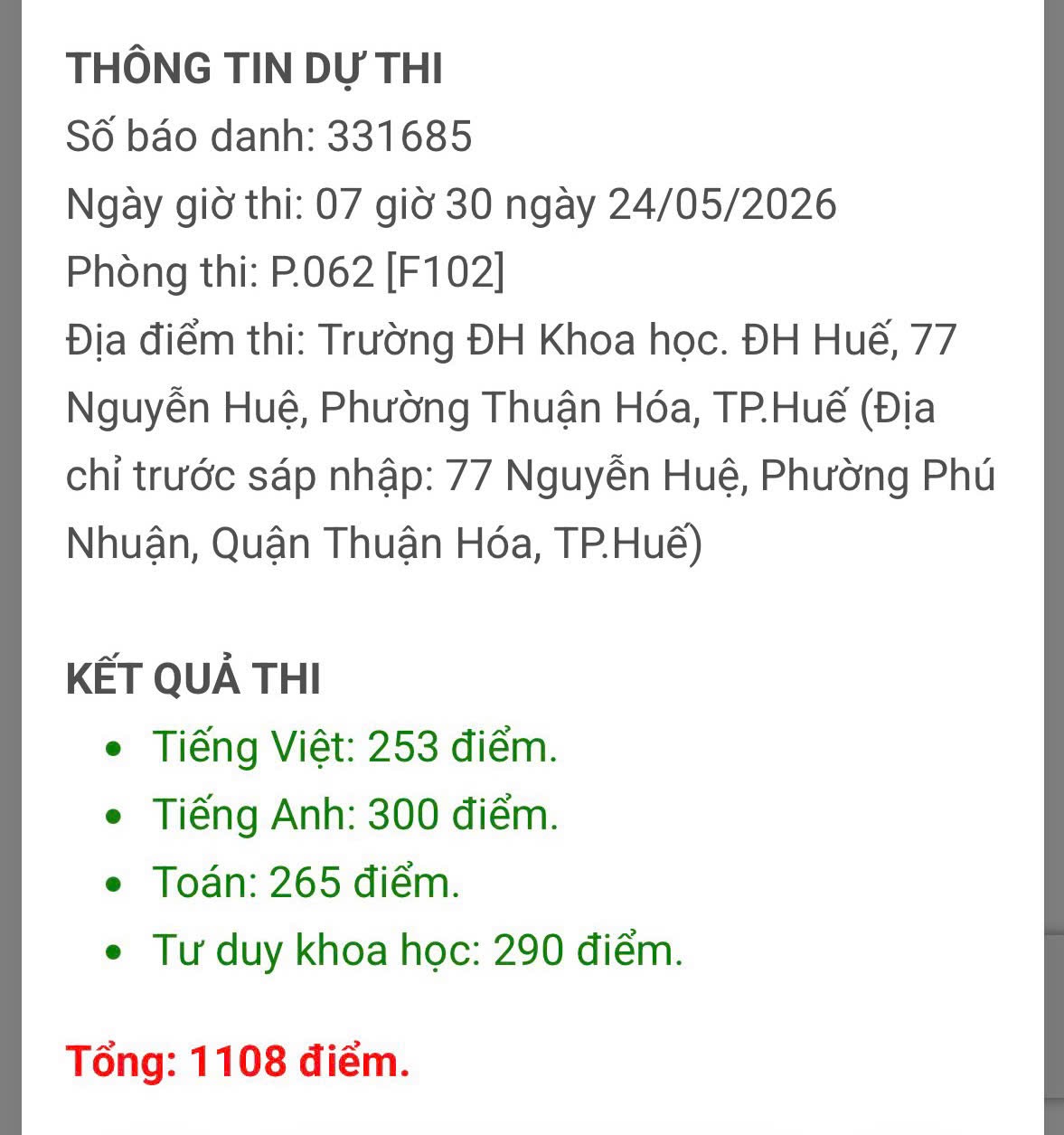 Feedback học viên 3